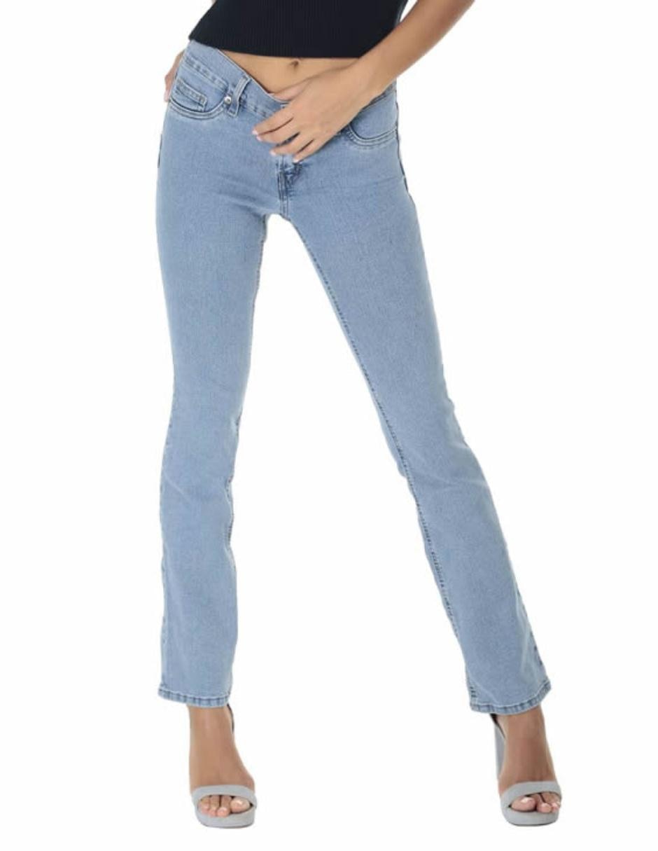 Jeans bota corte cintura alta para mujer Jeans bota corte cintura alta para mujer