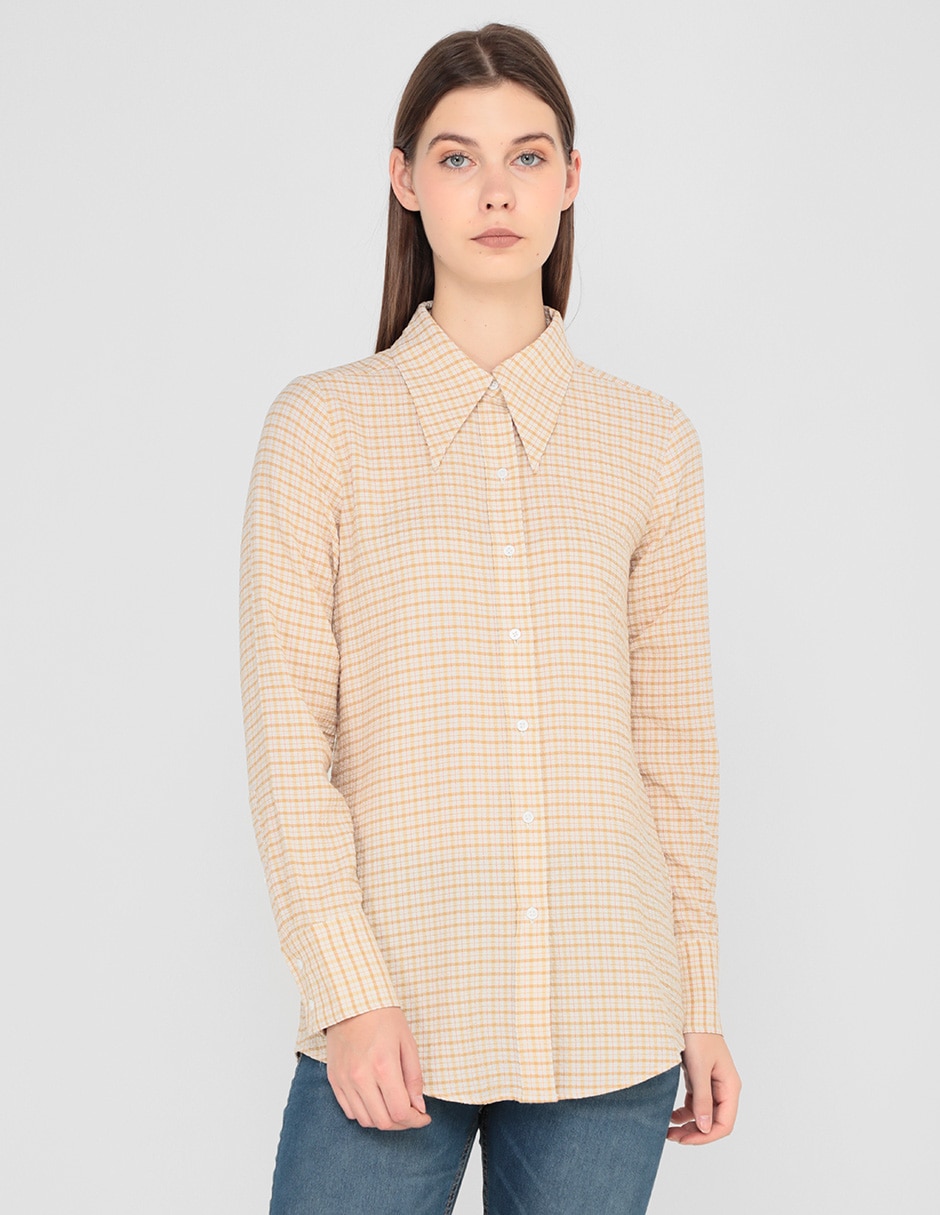 Blusa Bgl Petite manga corta para mujer