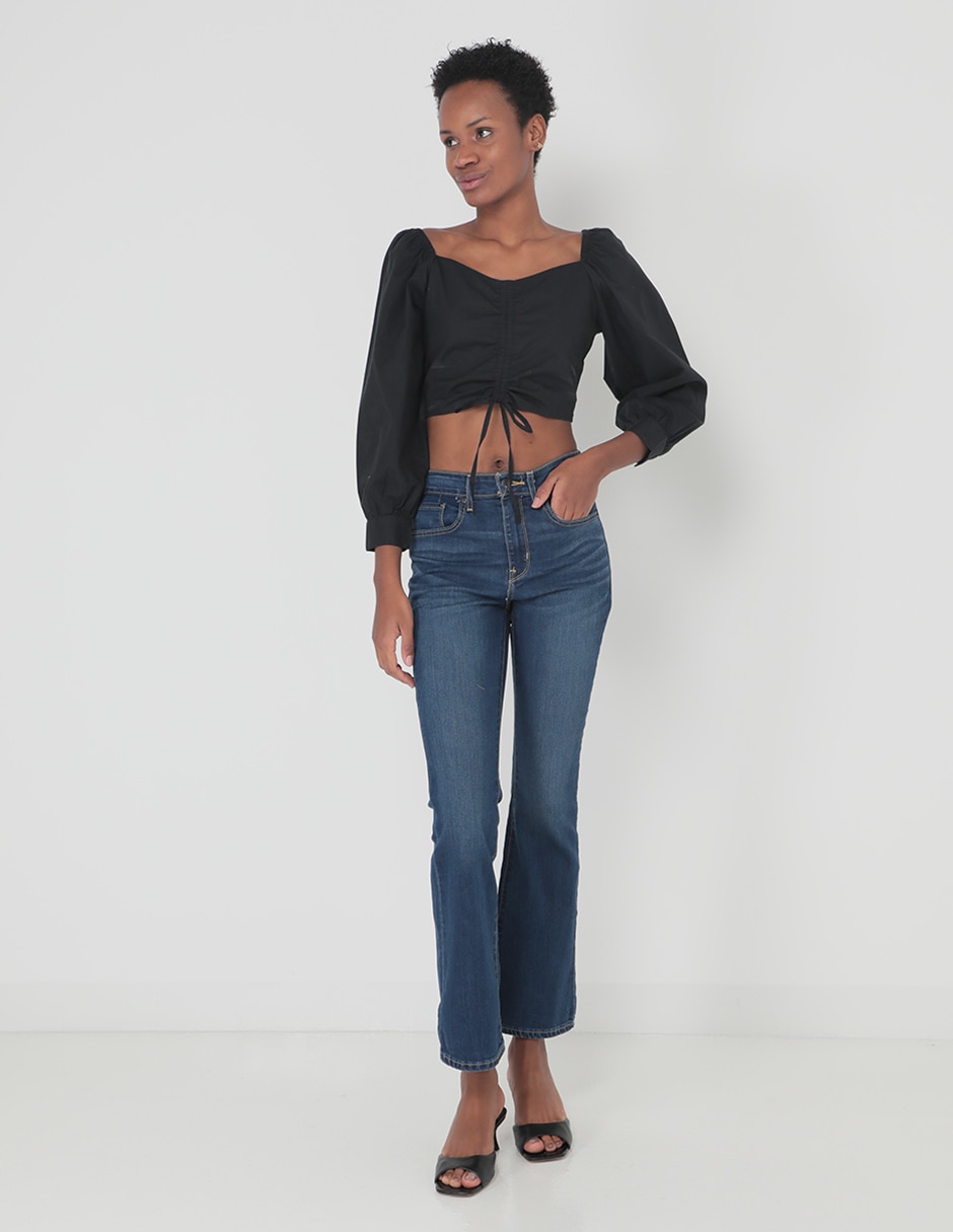 Blusa Levi's manga larga para mujer