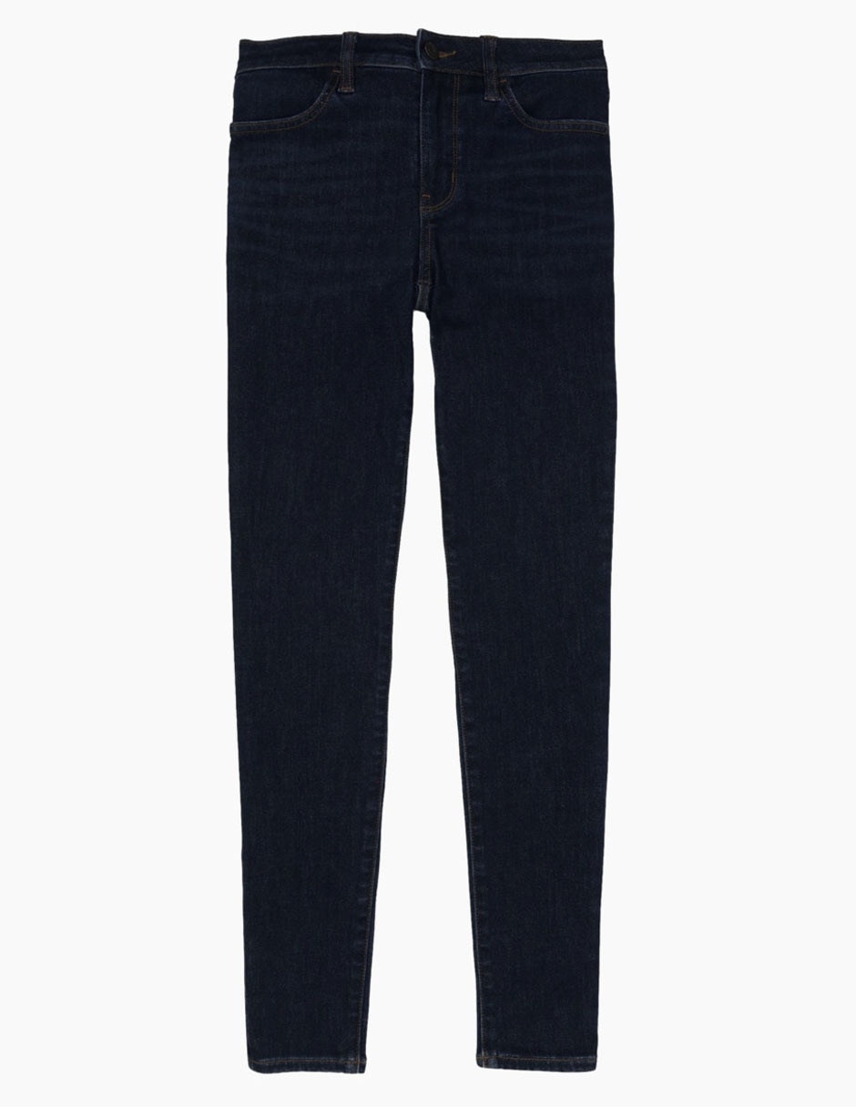 Jeans skinny corte cintura para mujer 3