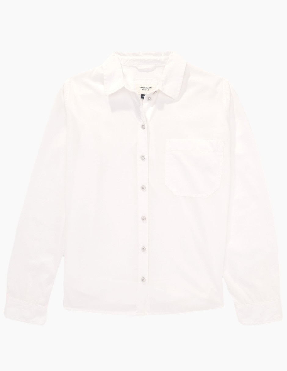 Blusa American Eagle manga larga para mujer