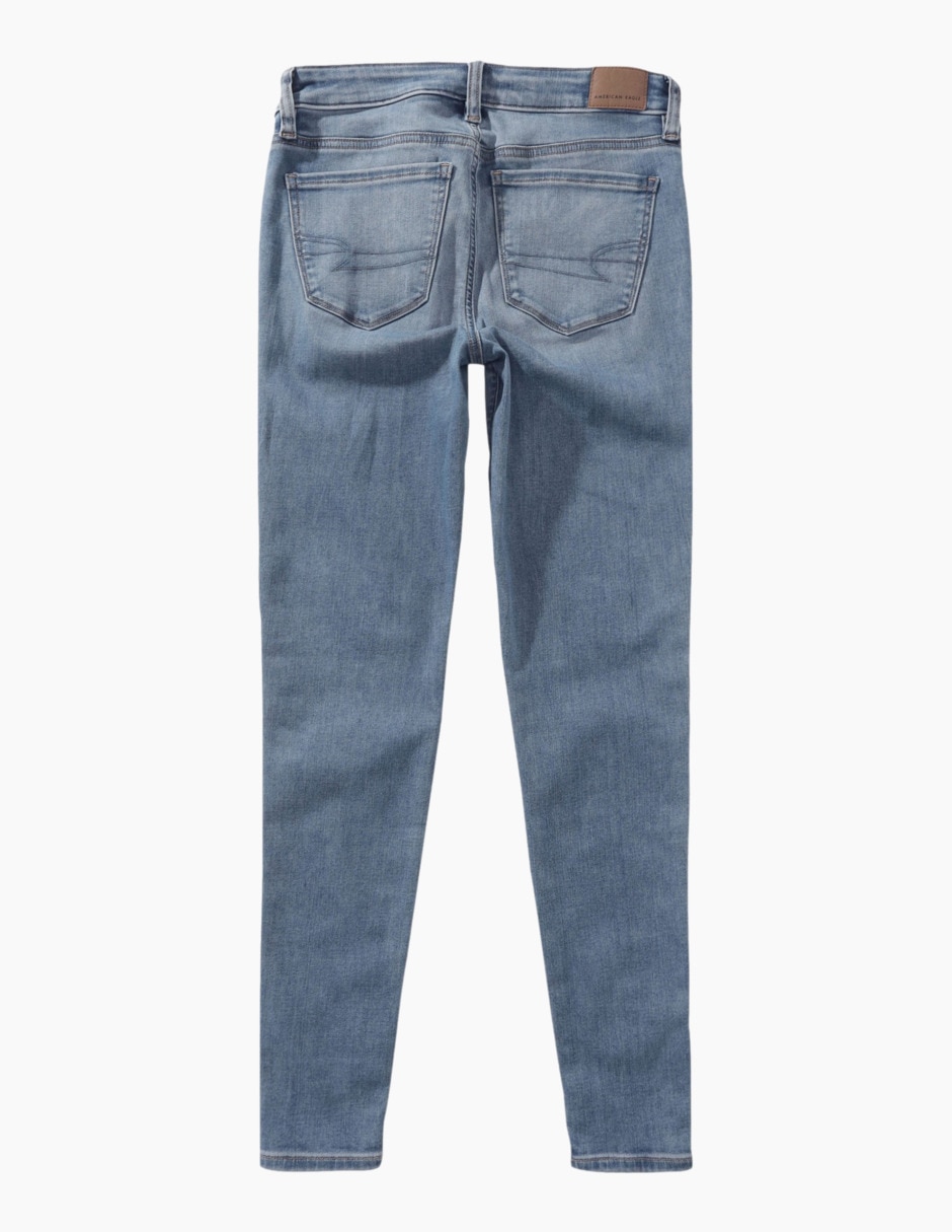 Jeans skinny American Eagle corte cintura para mujer