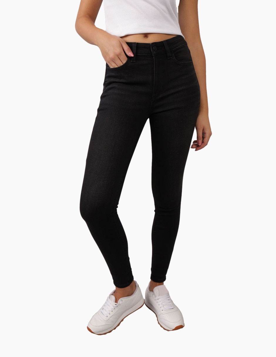 Jeans skinny corte cintura alta para mujer Jeans skinny corte cintura alta para mujer