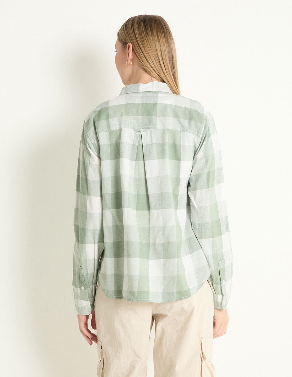 Blusa American Eagle manga larga para mujer