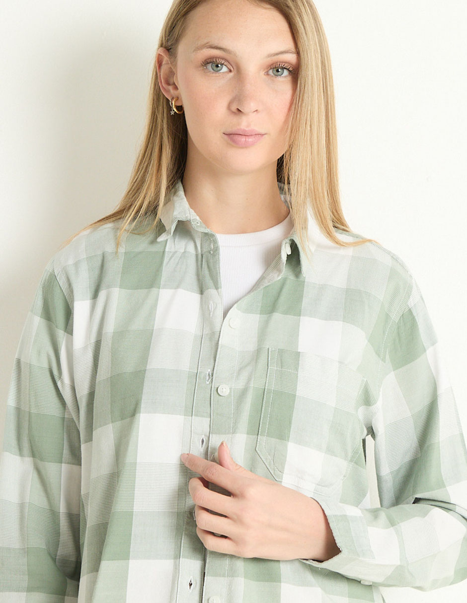 Blusa American Eagle manga larga para mujer