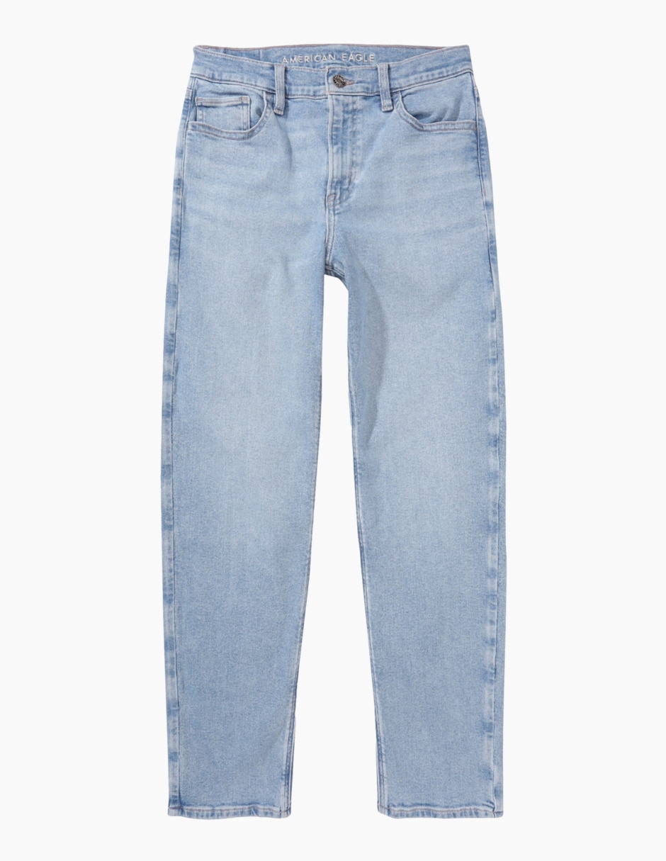 Jeans straight cintura alta para mujer 3