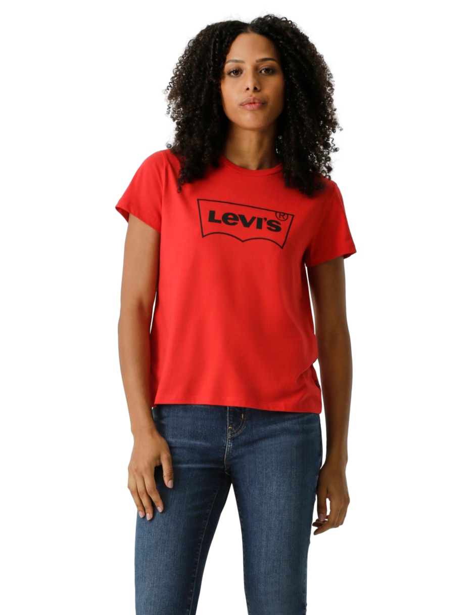 Playera manga corta Perfect Tee cuello redondo para mujer