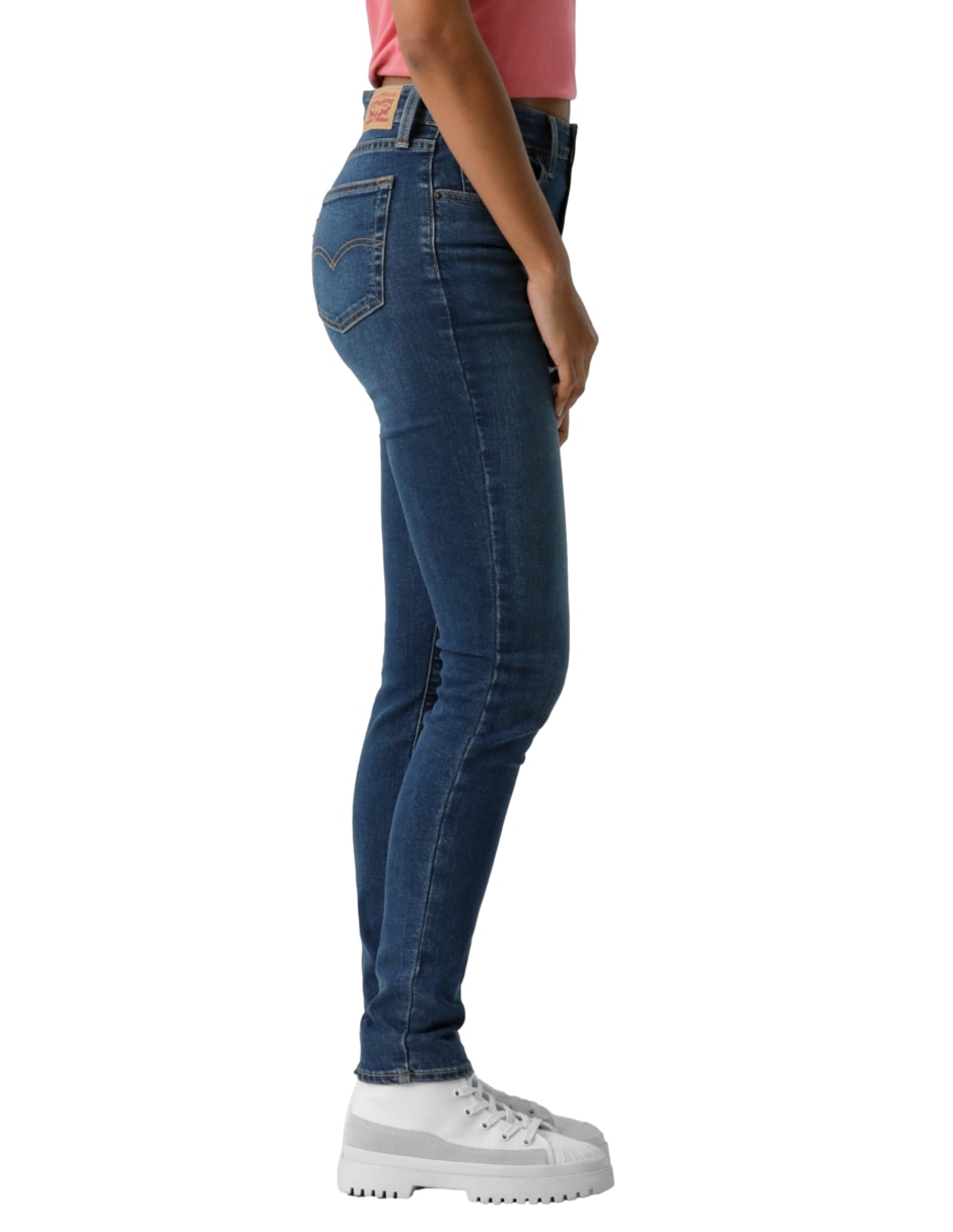 Jeans skinny 721 corte cintura alta para mujer 2