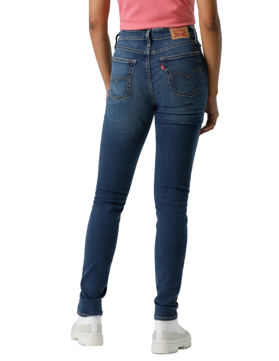 Jeans skinny 721 corte cintura alta para mujer 3