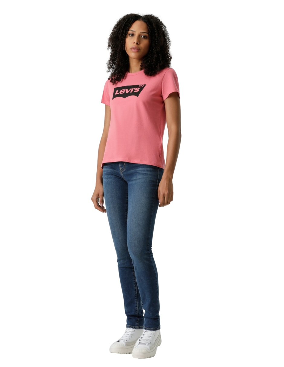 Jeans skinny 721 corte cintura alta para mujer 5