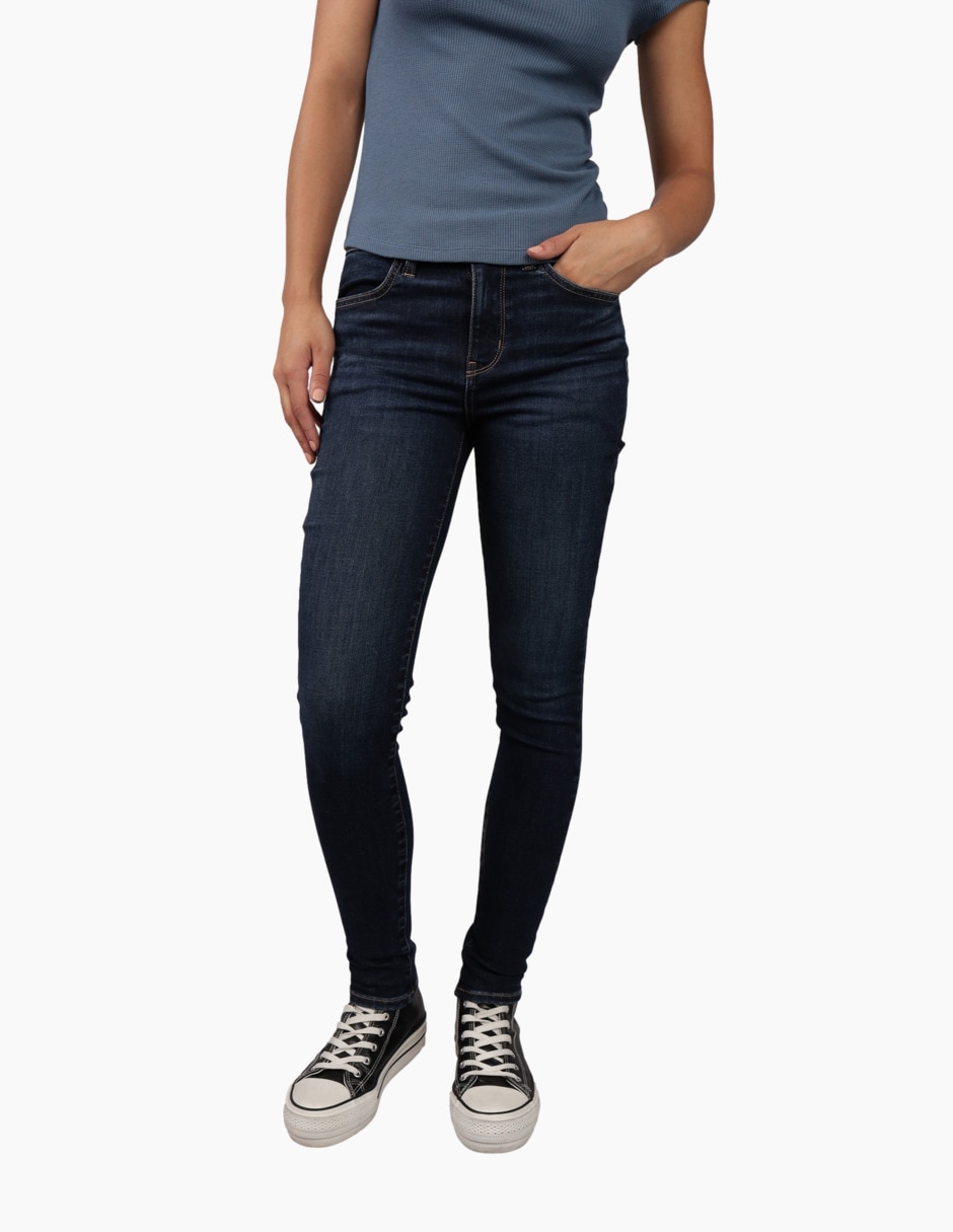 Jeans skinny American Eagle corte cintura alta para mujer