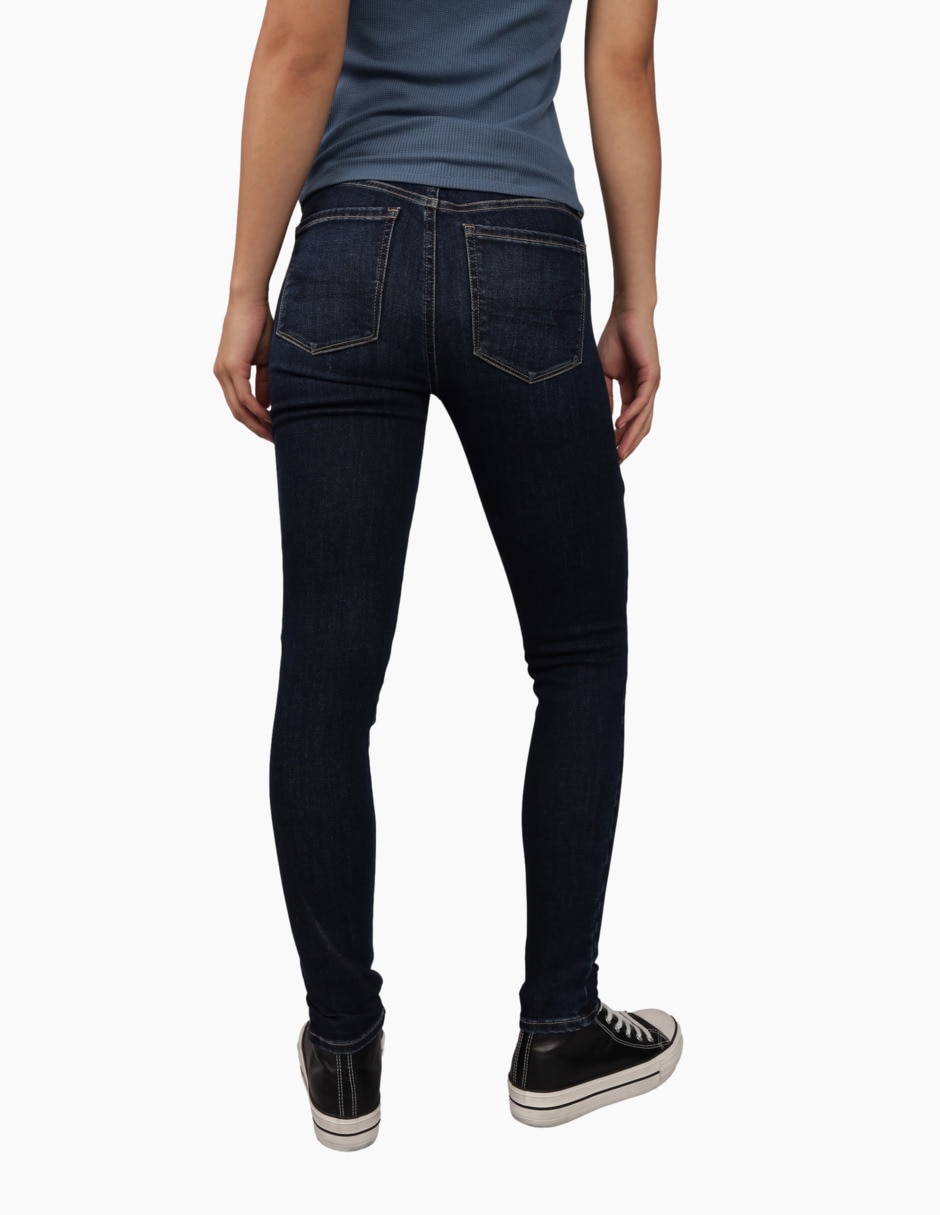 Jeans skinny American Eagle corte cintura alta para mujer