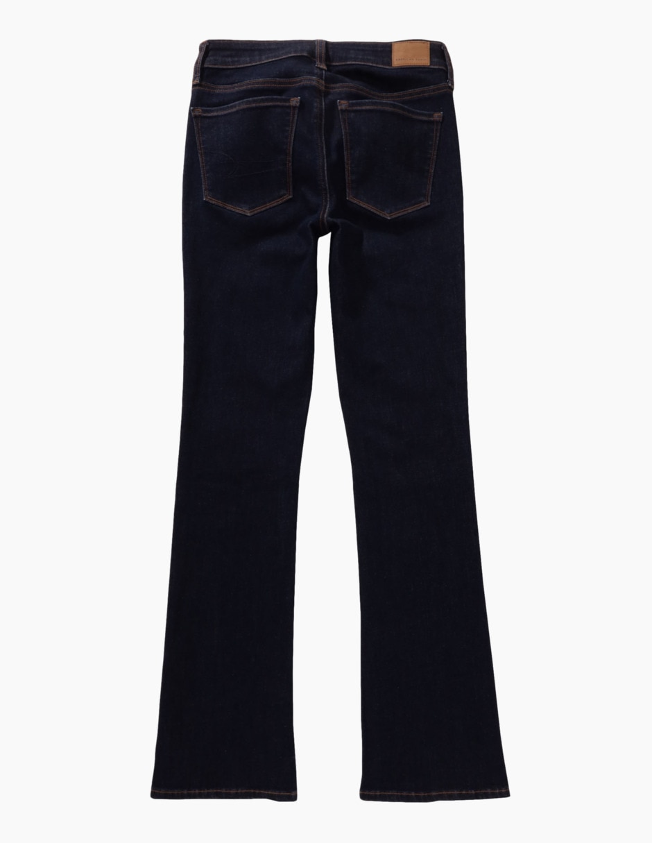 Jeans bota American Eagle High-Rise Skinny Kick corte cintura alta para mujer