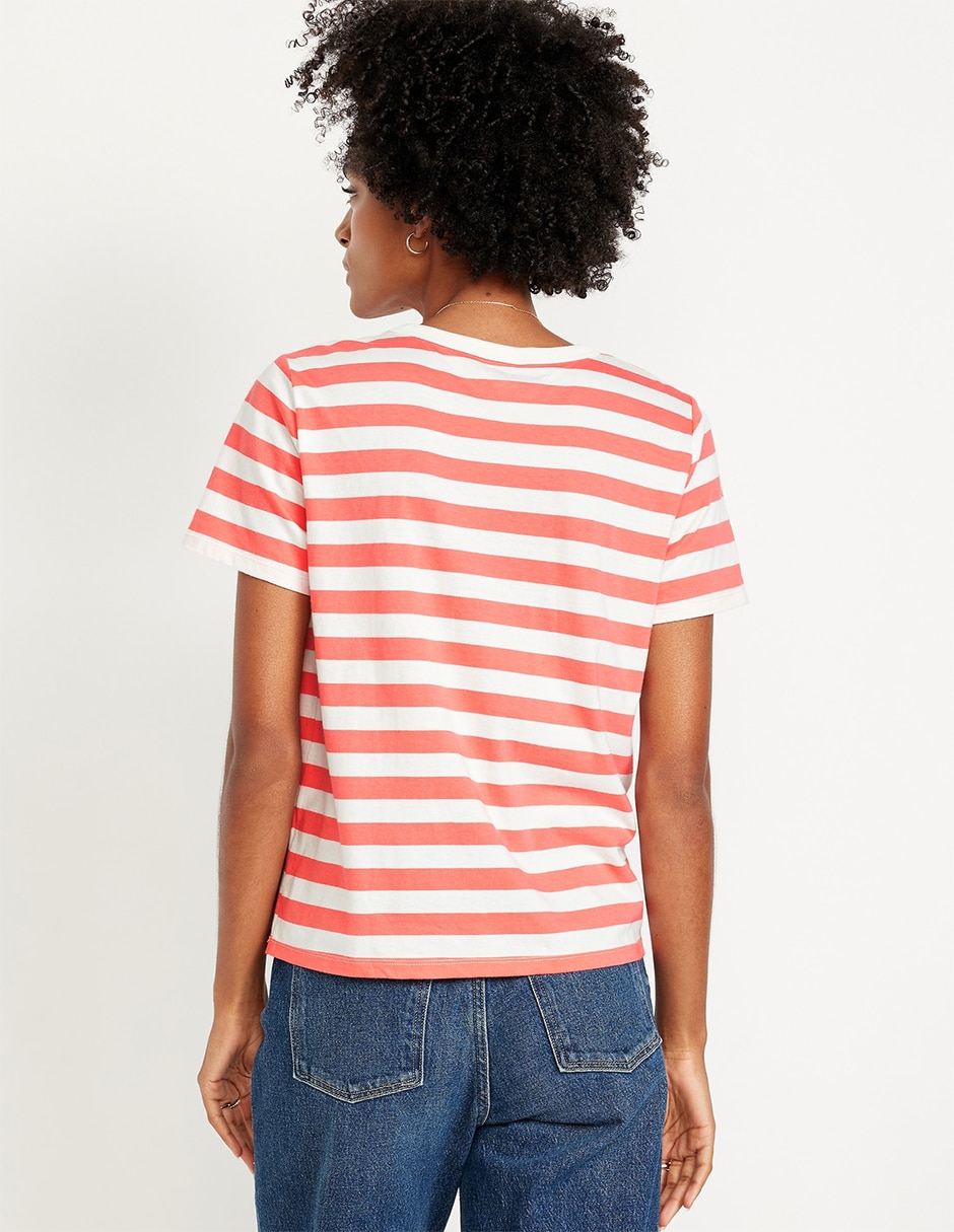 Playera manga corta Old Navy cuello redondo para mujer