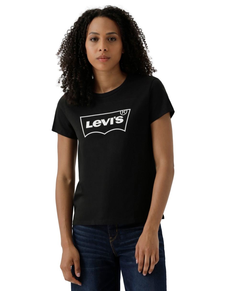 Playera manga corta cuello redondo para mujer 4