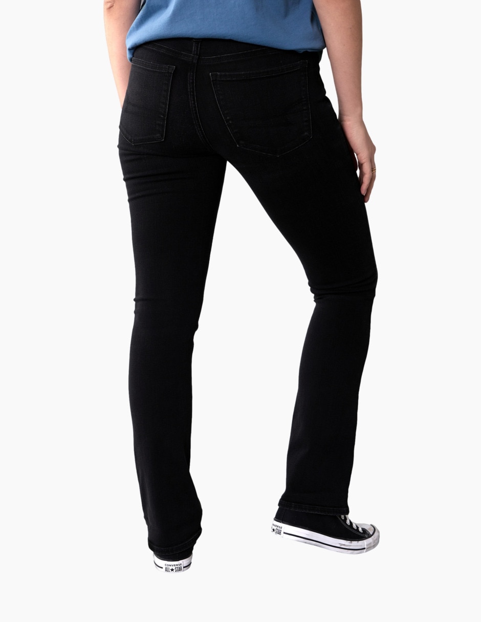Jeans bota corte cintura alta para mujer 2