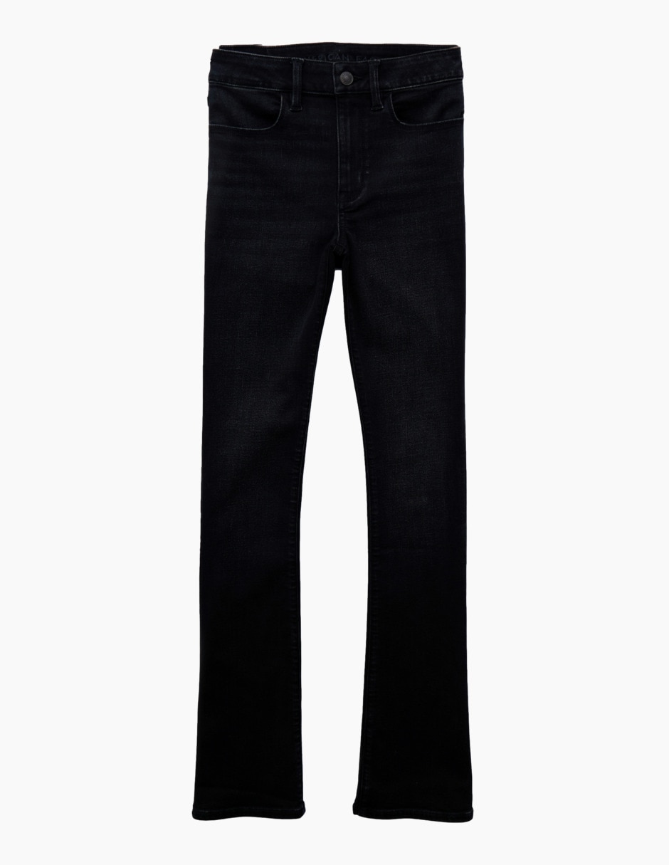 Jeans bota corte cintura alta para mujer 3