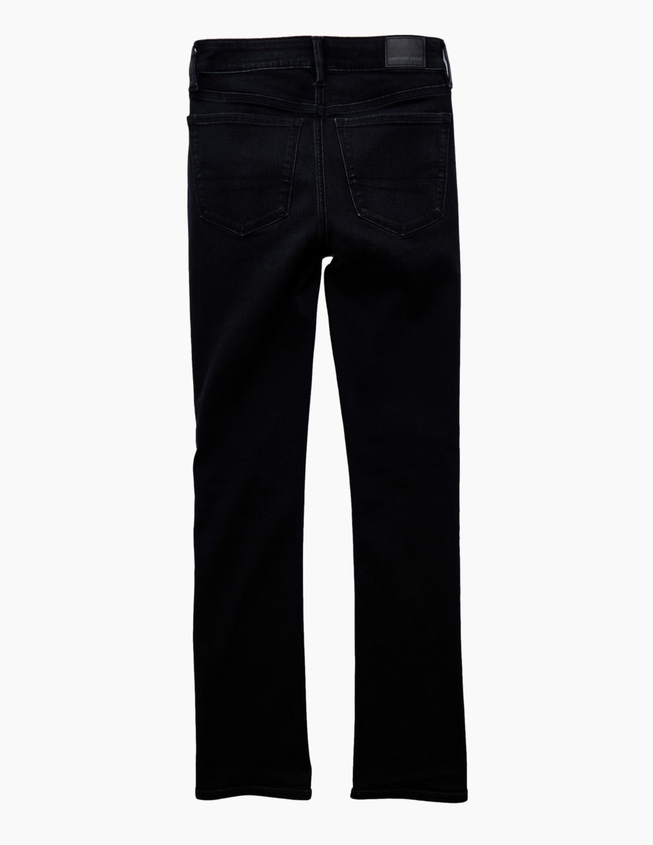 Jeans bota corte cintura alta para mujer 4