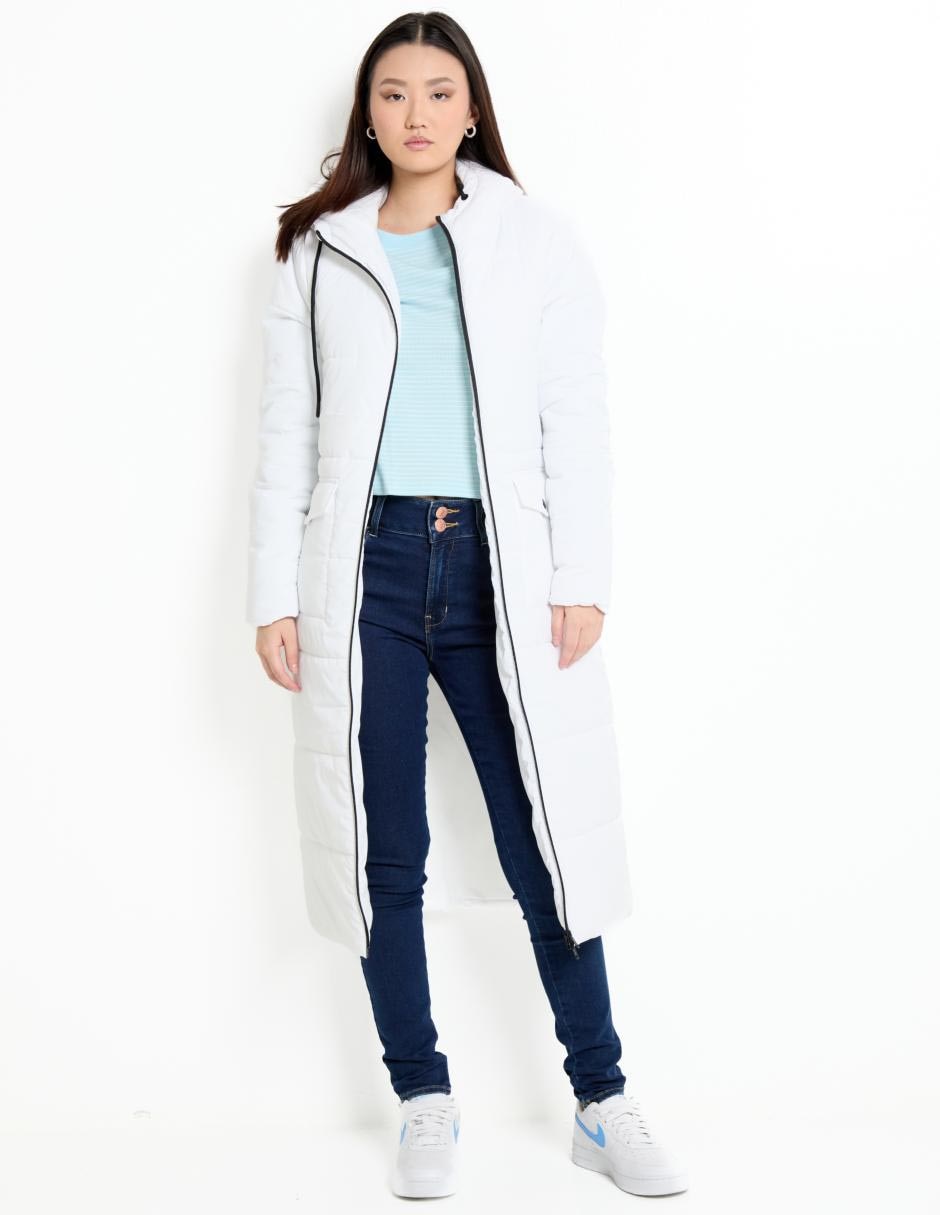 Jeans skinny corte cintura para mujer 3