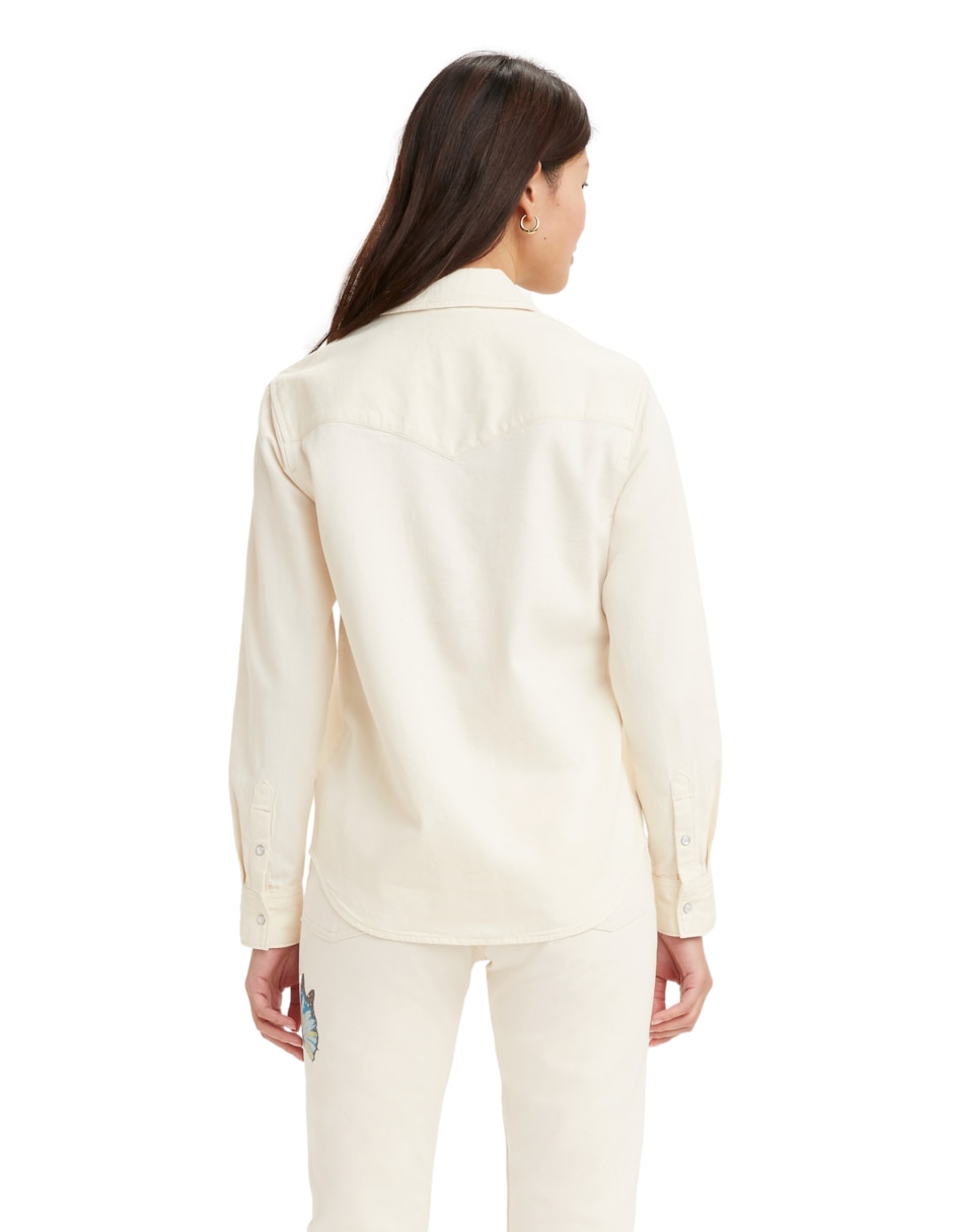 Blusa Levi's manga larga para mujer 3