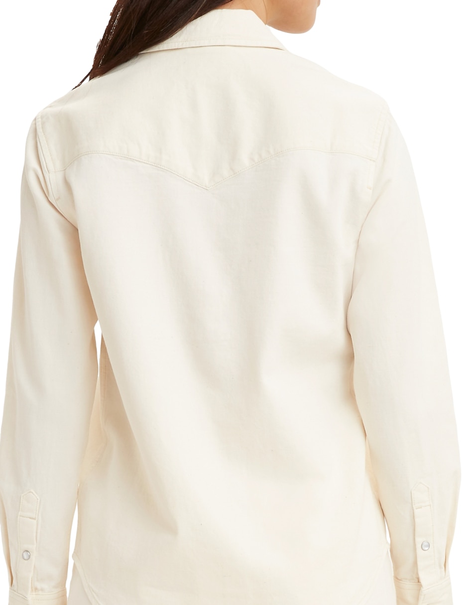 Blusa Levi's manga larga para mujer 4