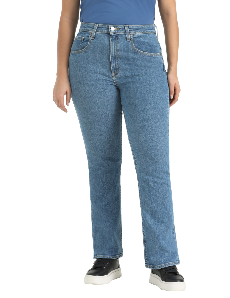 Jeans slim Levi's corte cintura para mujer