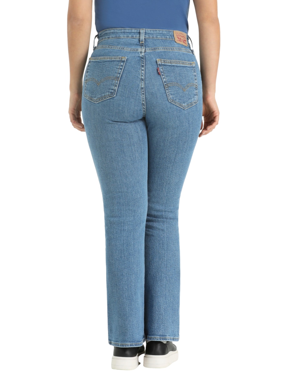 Jeans slim Levi's corte cintura para mujer
