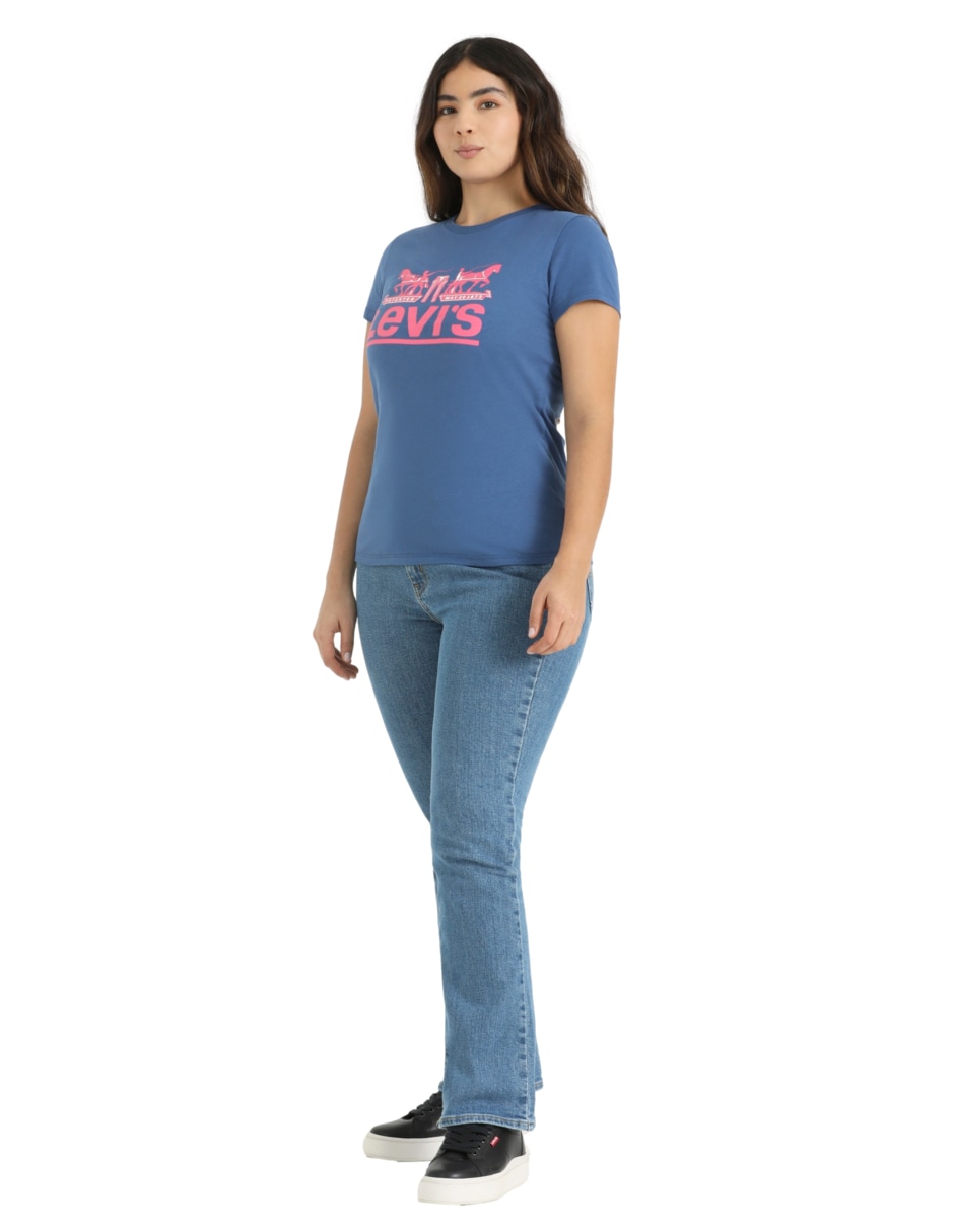 Jeans slim Levi's corte cintura para mujer