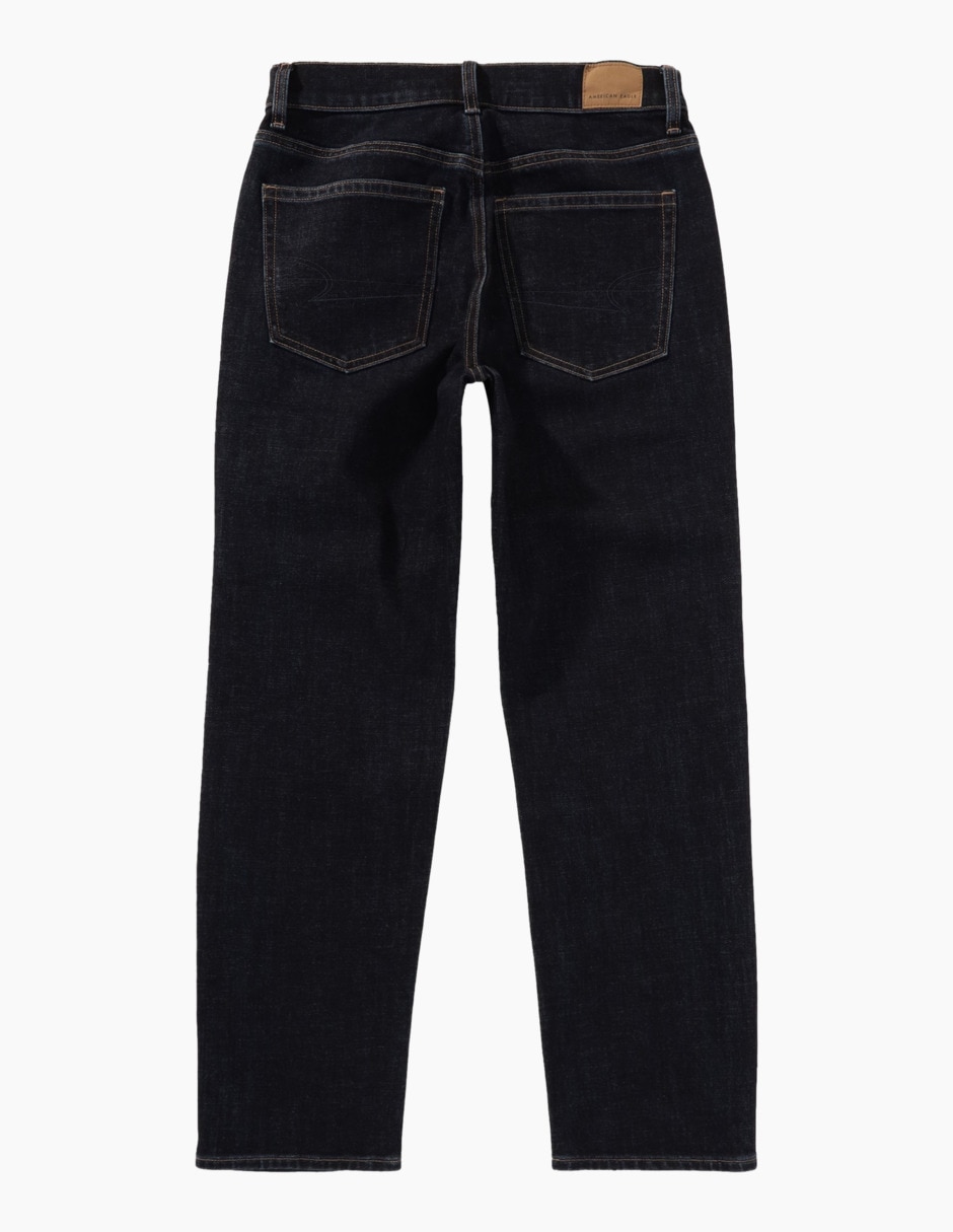 Jeans straight Super Hi-Rise Ankle Straight corte cintura alta para mujer 2