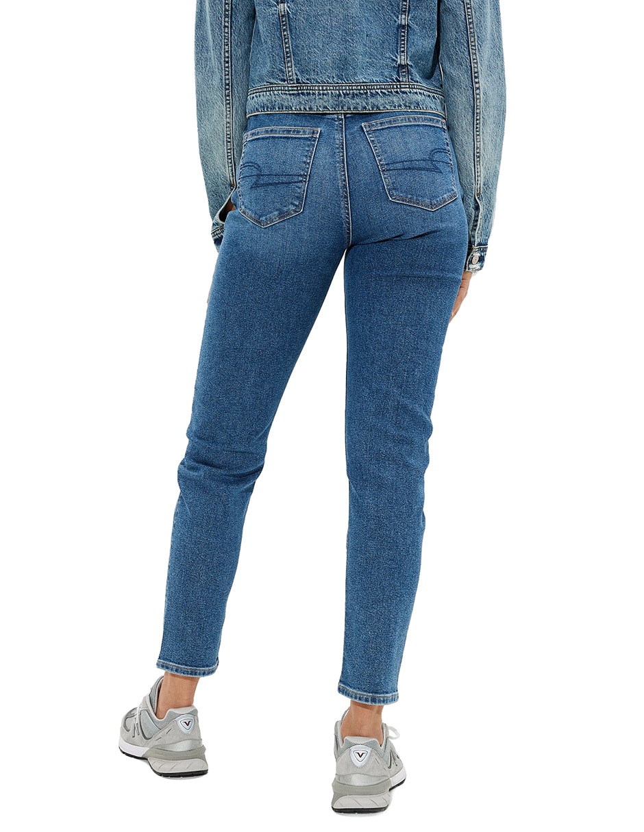 Jeans mom American Eagle corte cintura alta para mujer