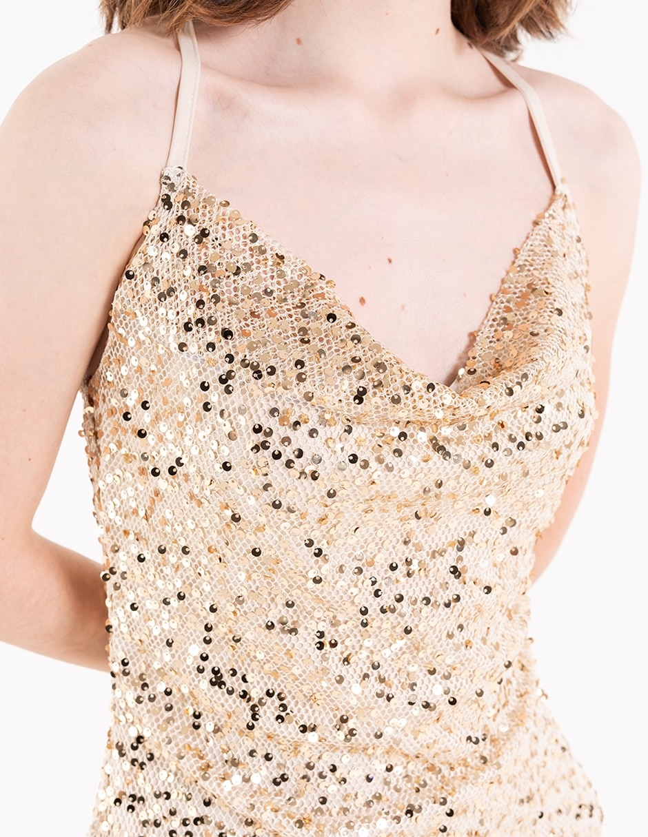 Vestido corto de fiesta Madden Girl Summer espalda cruzada