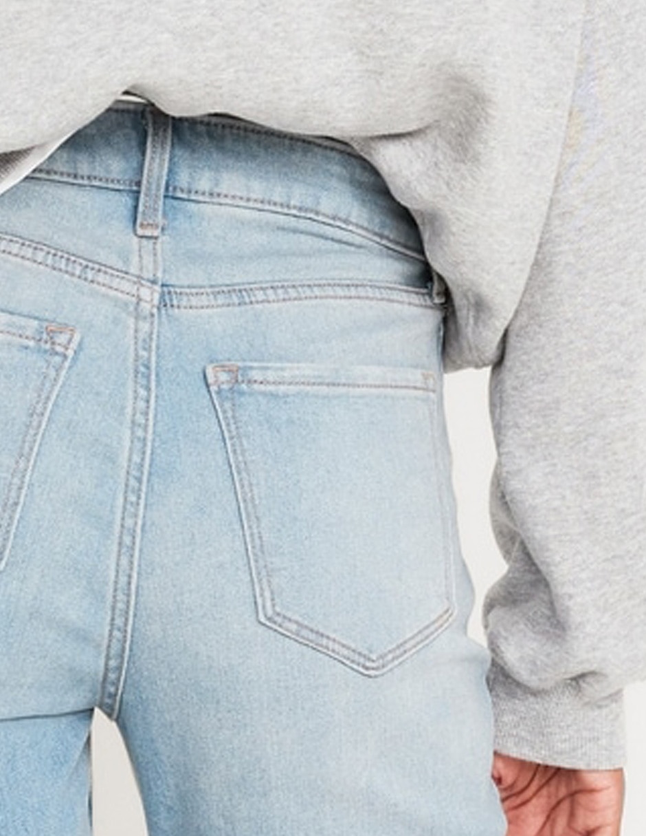 Jeans staight 000734889-674 corte cintura para mujer 3