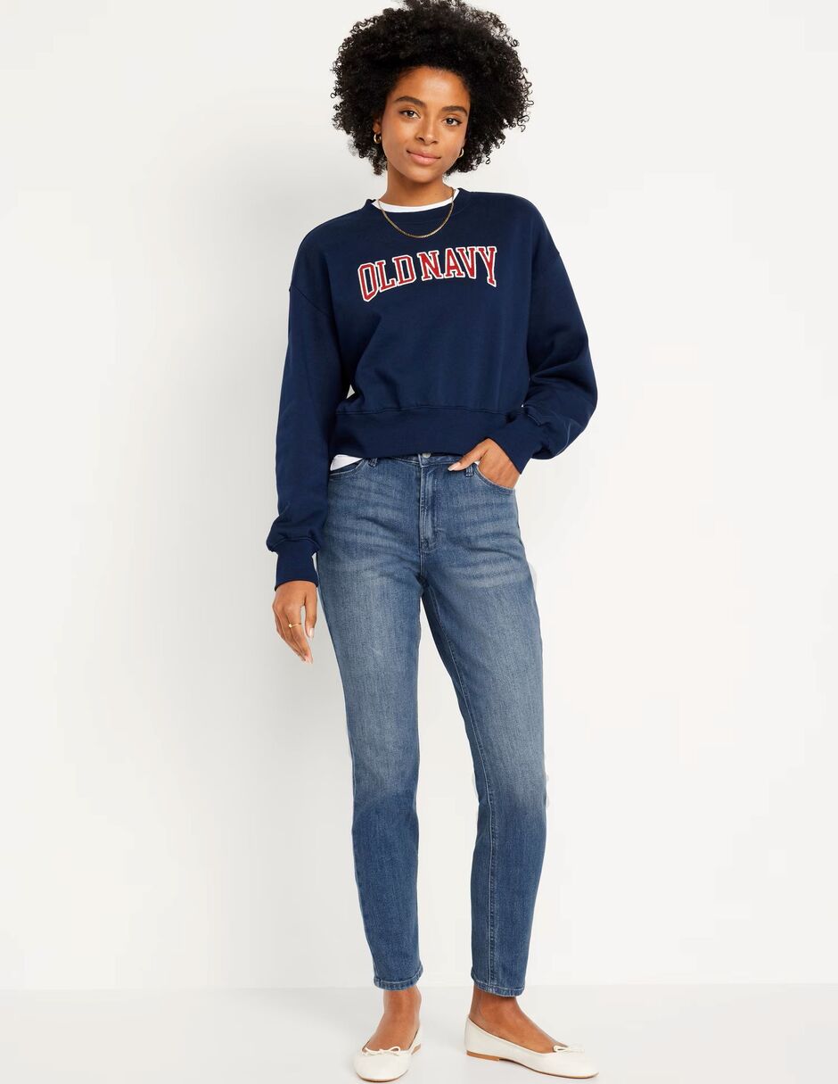 Jeans straight 000734874-845 corte cintura para mujer 2
