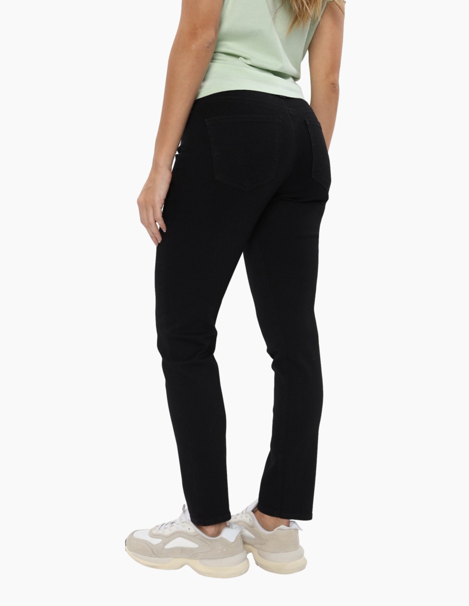 Jeans skinny corte cintura alta para mujer 2