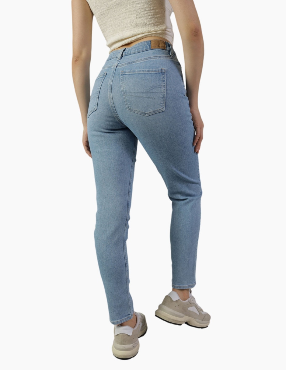 Jeans skinny American Eagle corte cintura para mujer
