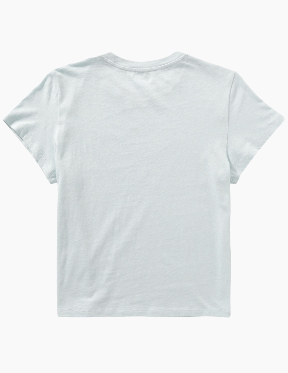 Playera manga corta American Eagle Intl Margot Graphic Tee cuello redondo para mujer