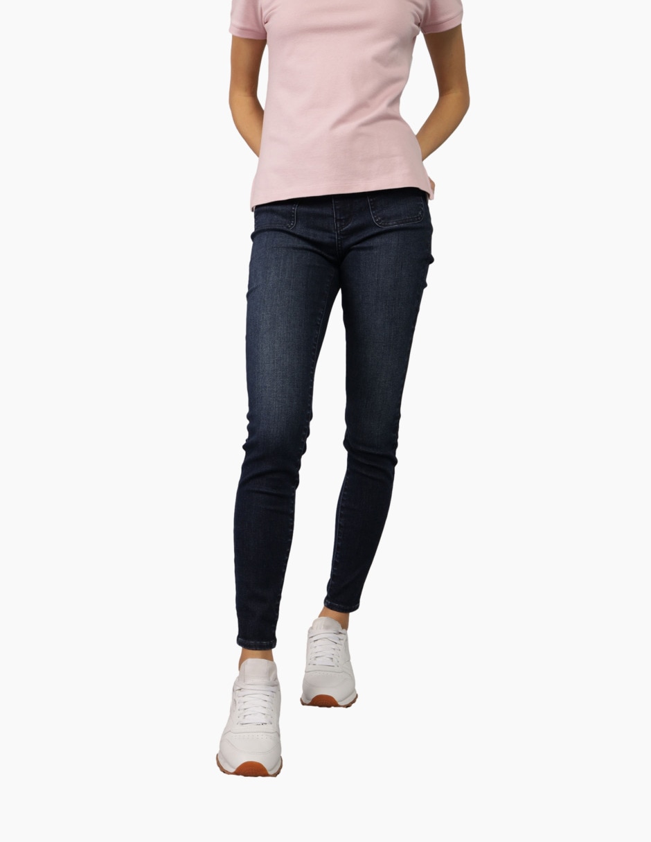 Jeans reular slim Hi-Rise Jegging corte cintura alta para mujer Jeans reular slim Hi-Rise Jegging corte cintura alta para mujer