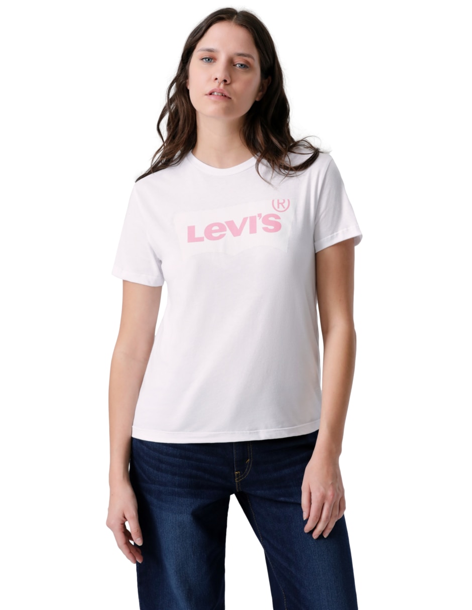 Playera manga corta cuello redondo mujer 2