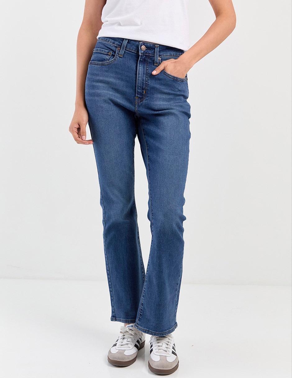 Jeans flare cintura media Levi´s para mujer