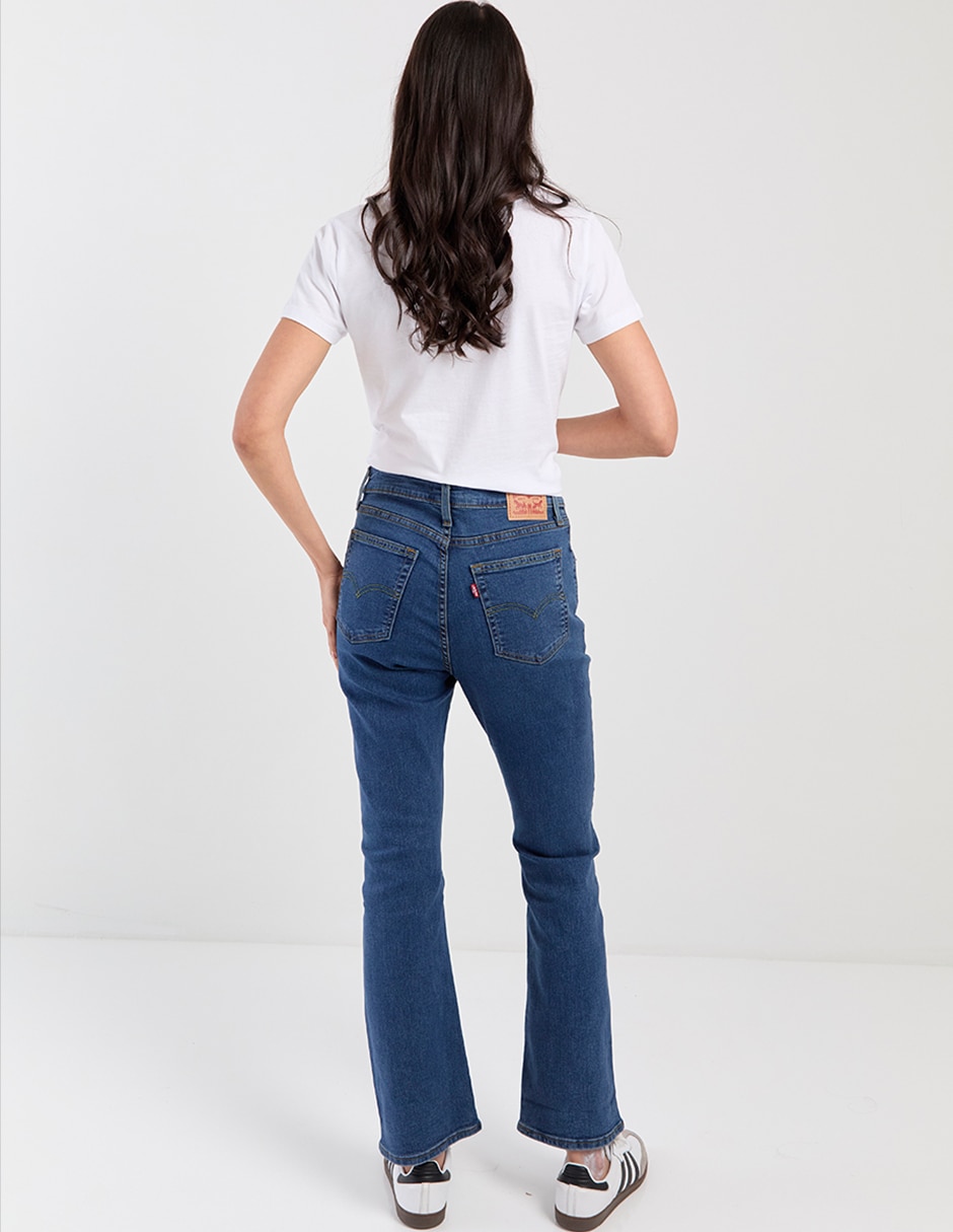Jeans flare cintura media Levi´s para mujer