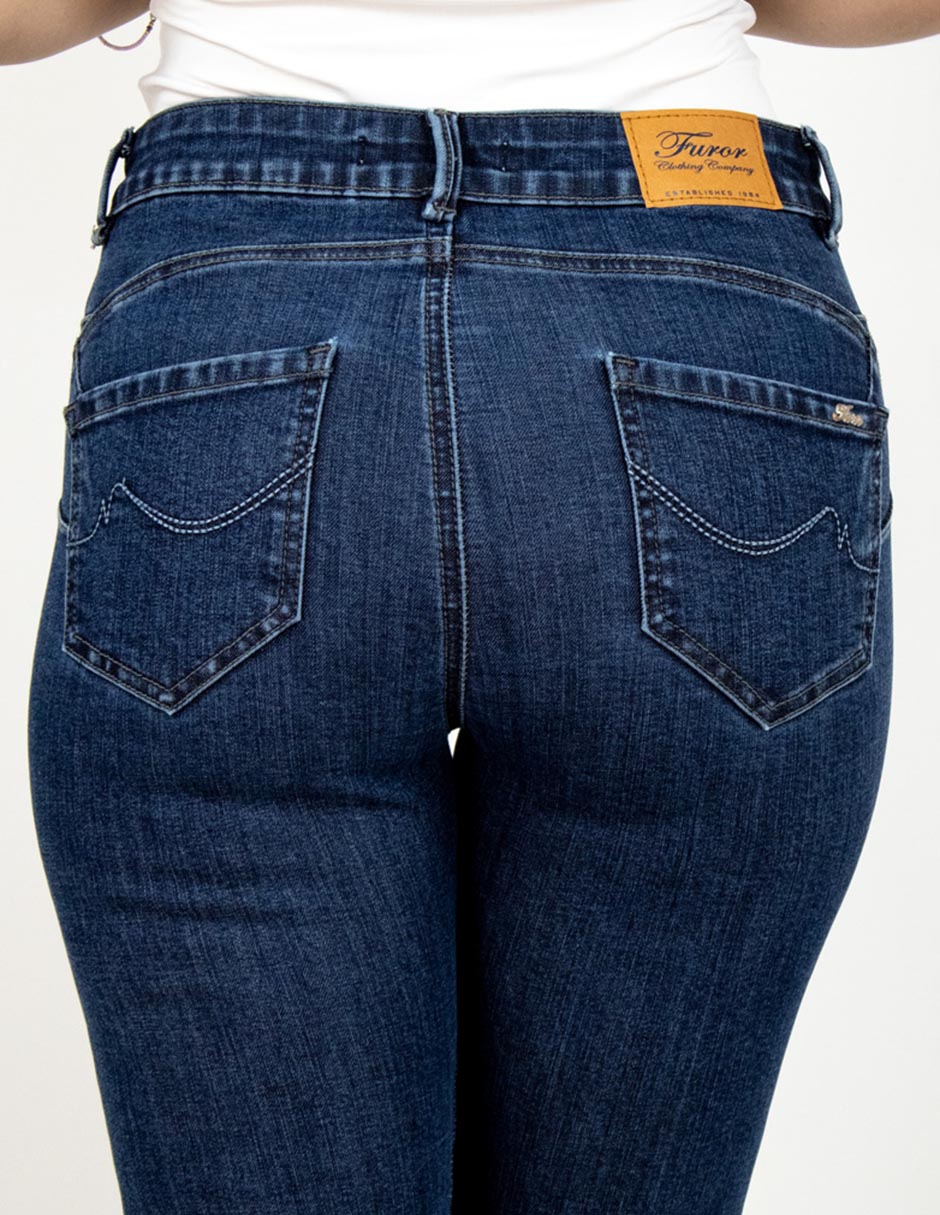 Jeans skinny pink para mujer