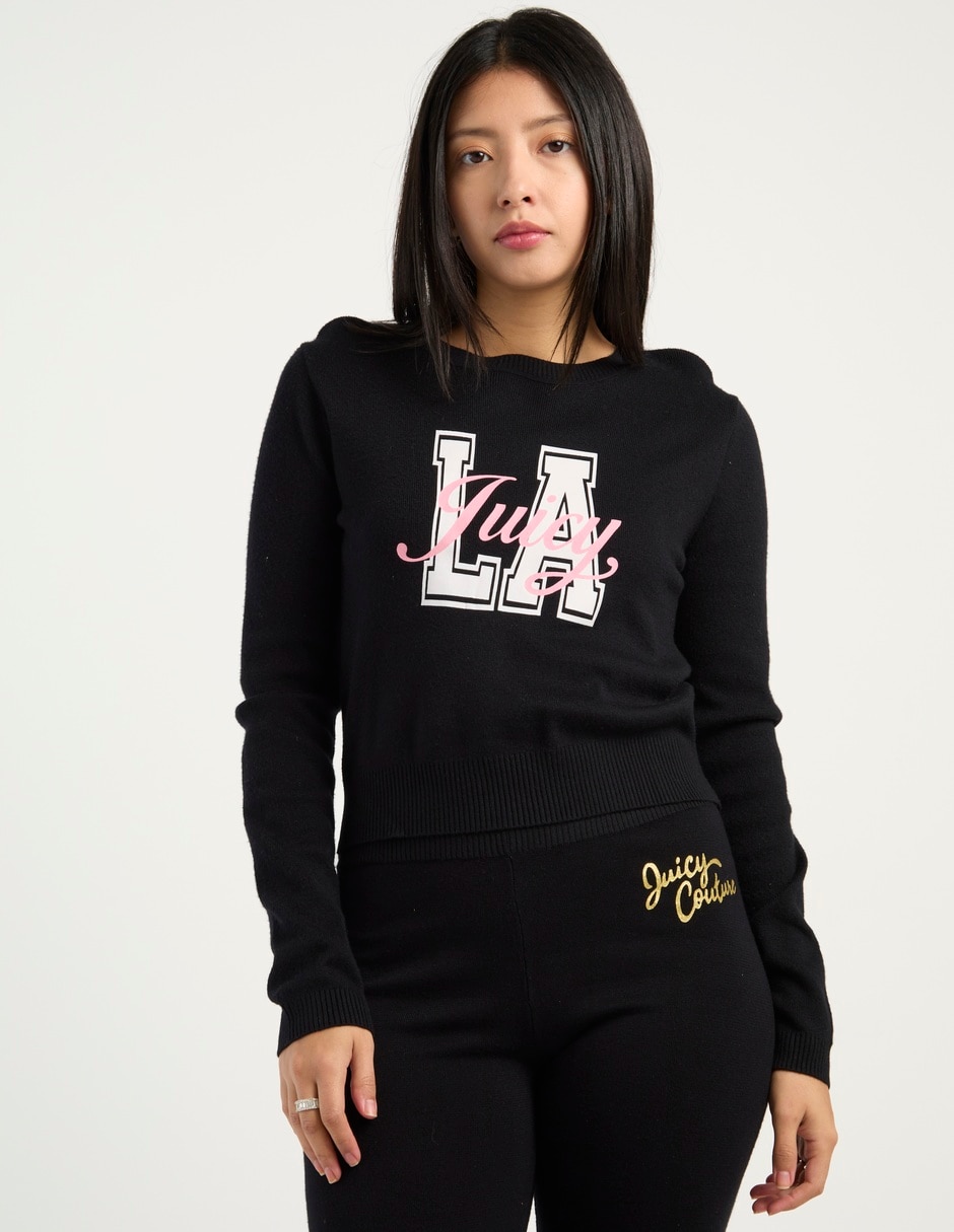 Sudadera cuello redondo para mujer 1
