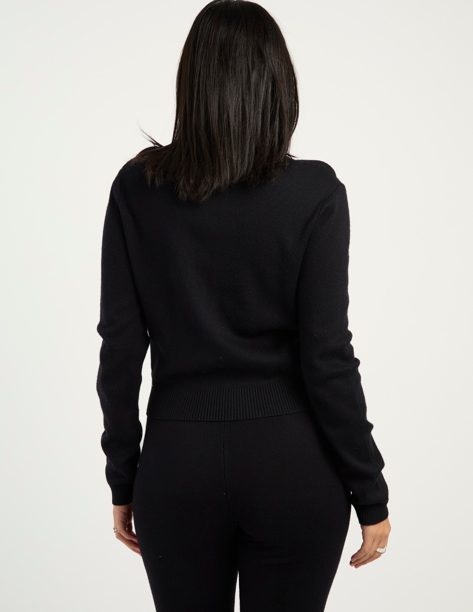Sudadera cuello redondo para mujer 5
