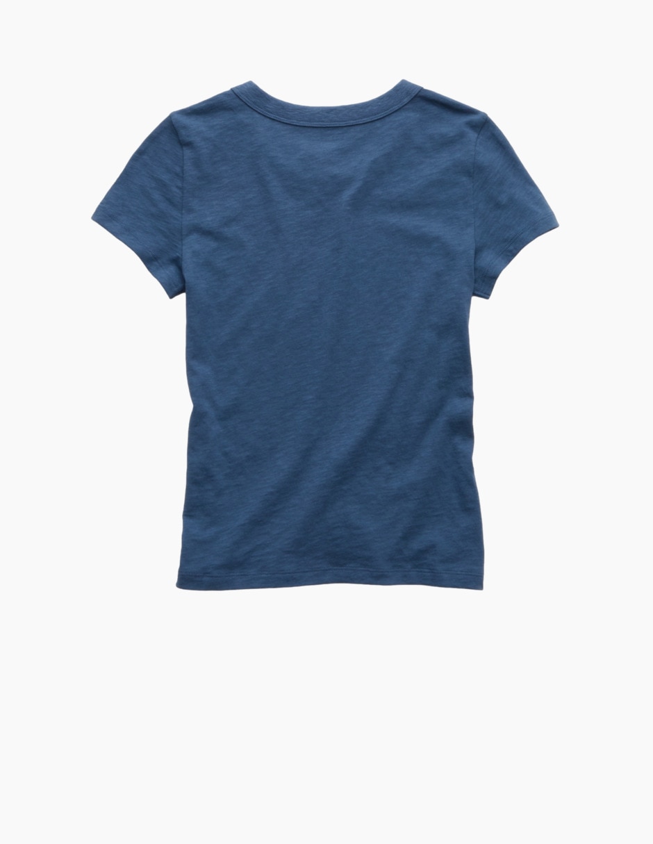 Playera manga corta American Eagle cuello redondo para mujer