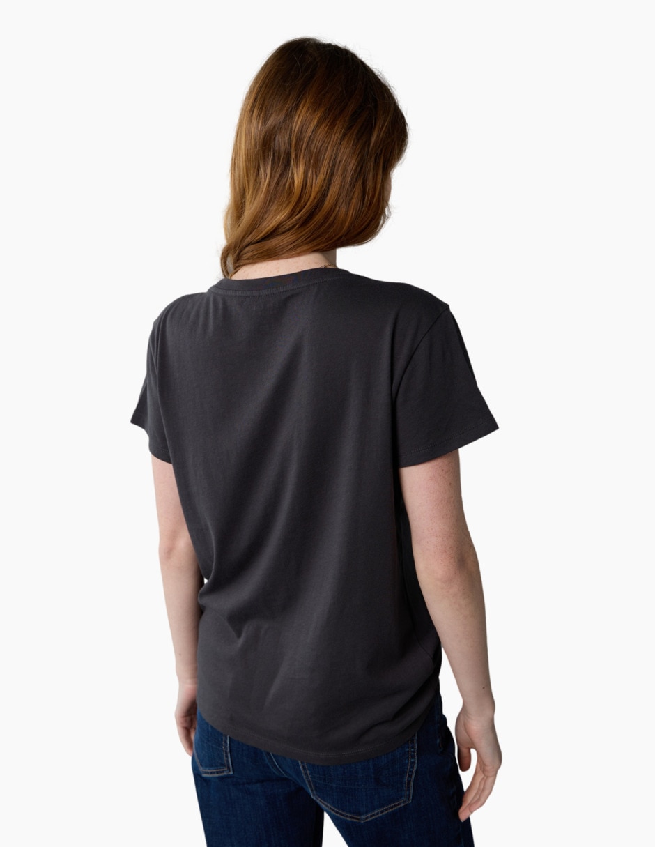 Playera manga corta American Eagle cuello redondo para mujer
