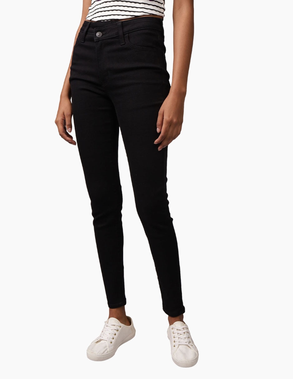 Jeans skinny hi-rise para mujer