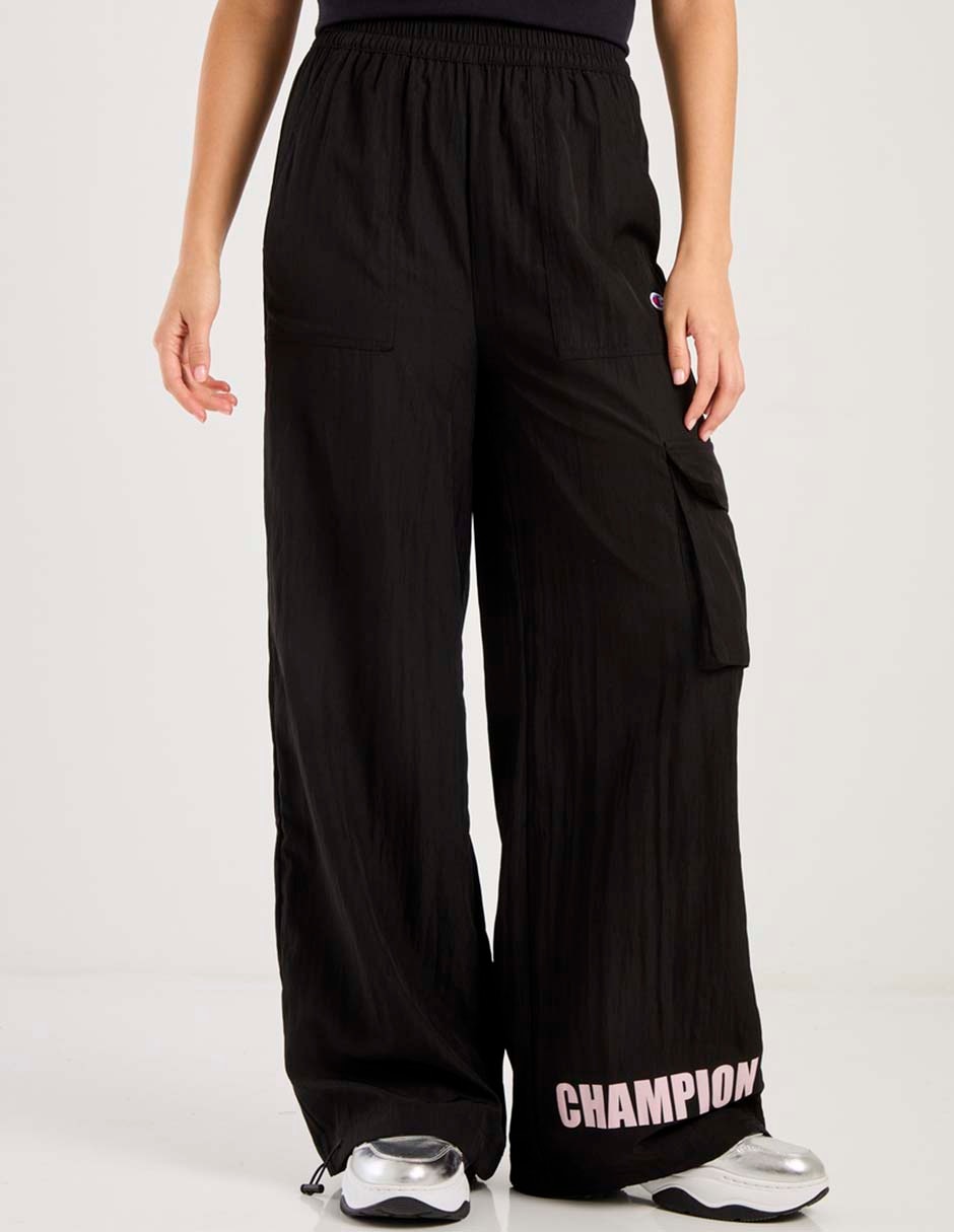 Pants regular con elástico para mujer