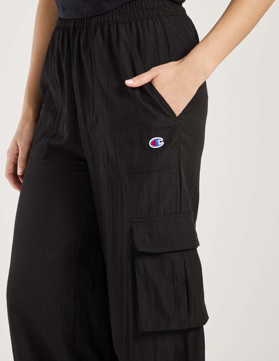 Pants regular con elástico para mujer 2