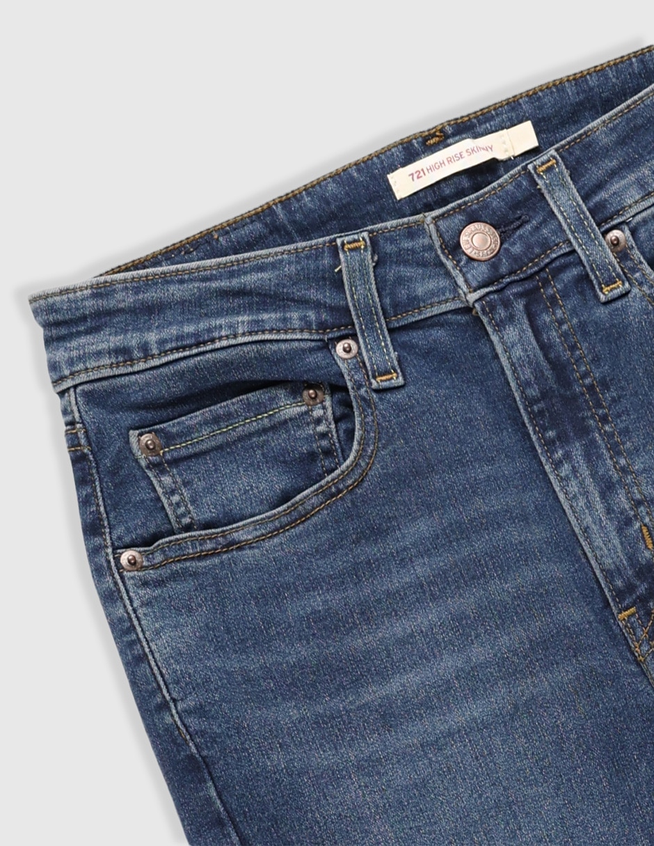 Jeans skinny cintura alta Levi´s 721 para mujer