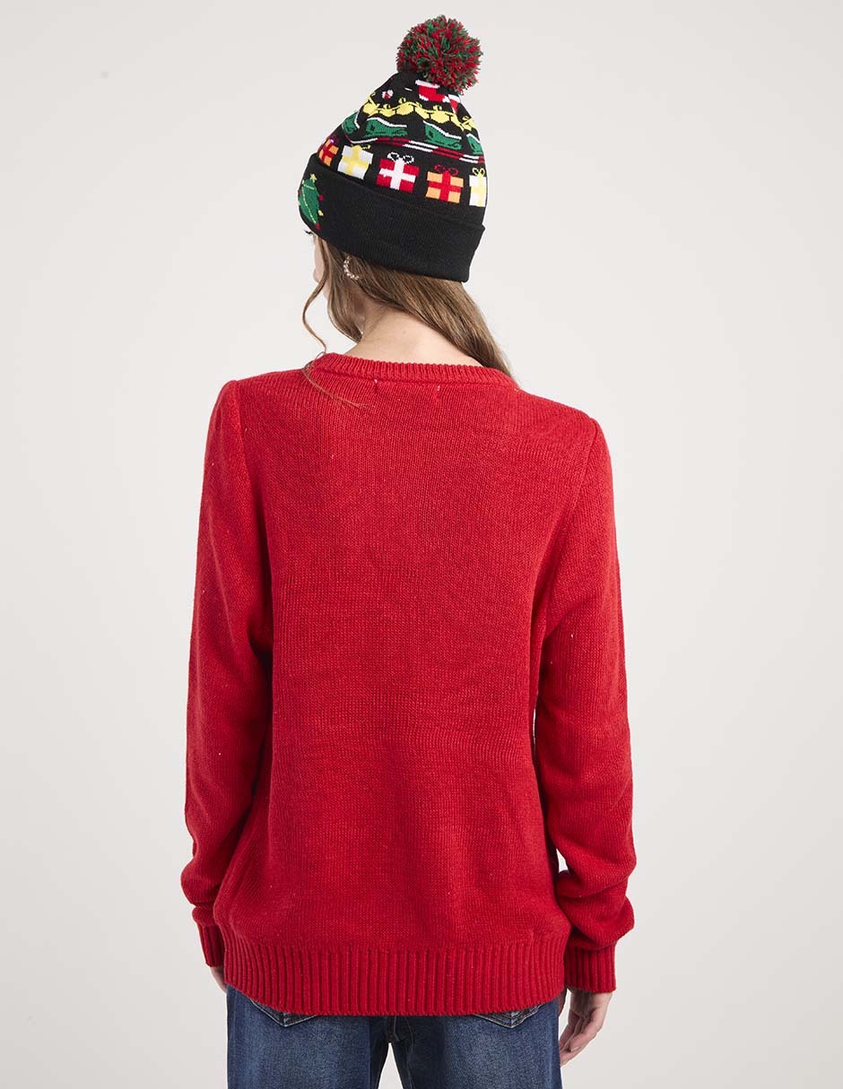 Suéter Nyd cuello redondo para mujer